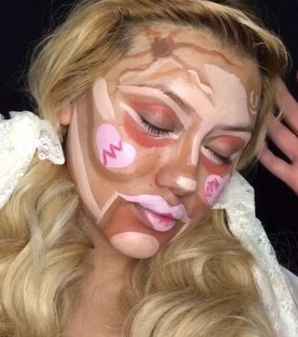صيحة  Clown Contour شكلّت مصدر الإيحاء