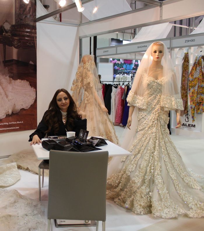 Nidale Haute Couture من أبرز الماركات العرائسيّة اللبنانيّة المشاركة 