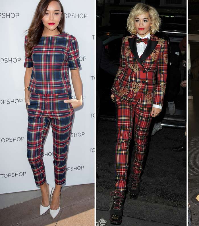 من صيحات الموضة لشتاء 2014، موضة الـ Tartan