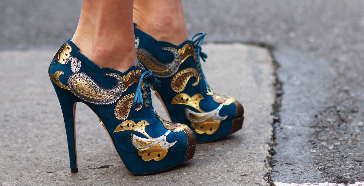 أحذية بموضة الباروك موضة في شتاء 2013