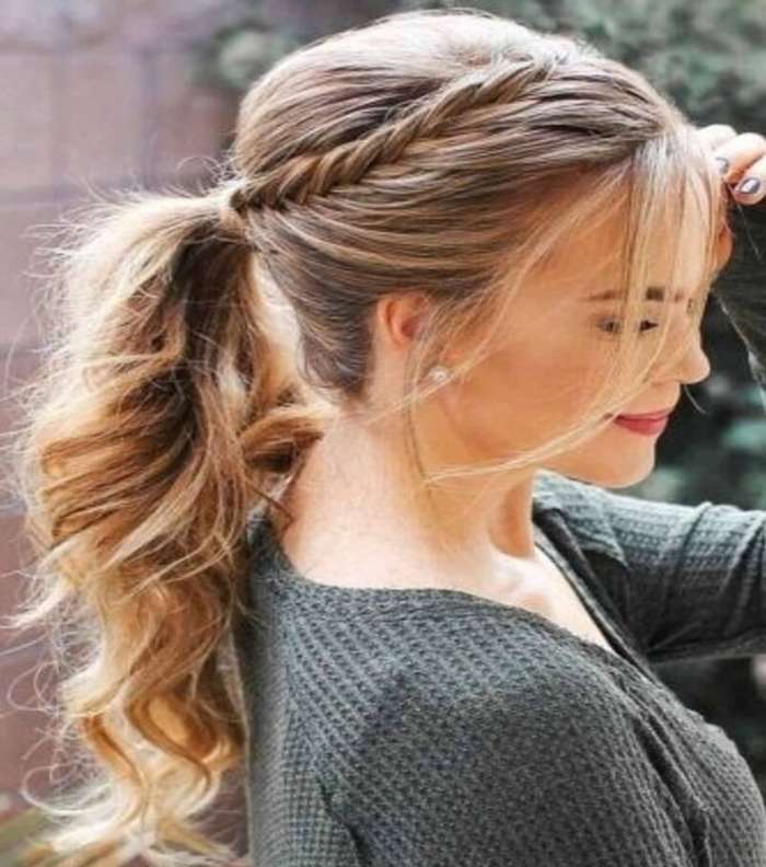 صور اجمل تسريحات شعر ناعمة للمناسبات