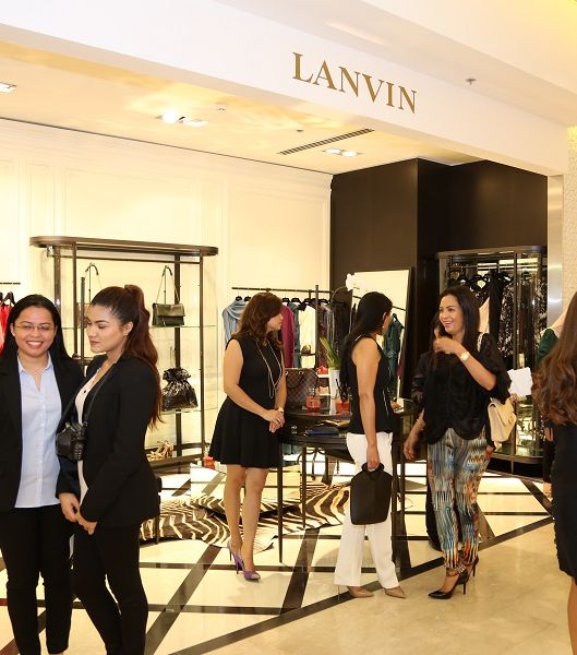 حضور عشّاق الموضة لحفل إفتتاح متجر Lanvin في البحرين