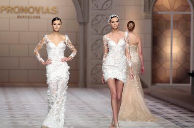 صور فساتين عرايس 2014 Pronovias في أسبوع برشلونة | اجمل فساتين زفاف