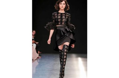 اكتشفي ازياء جورج شقرا لشتاء 2018