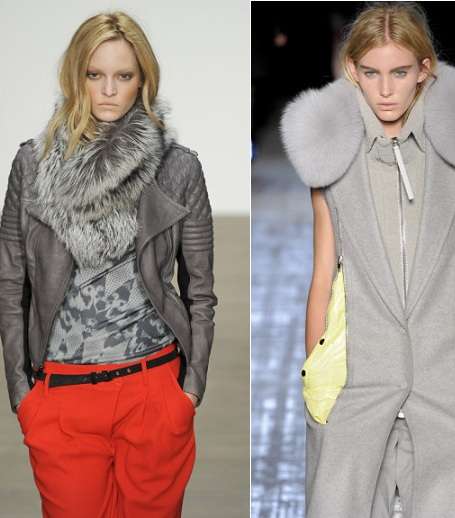 الفرو موضة في شتاء 2012