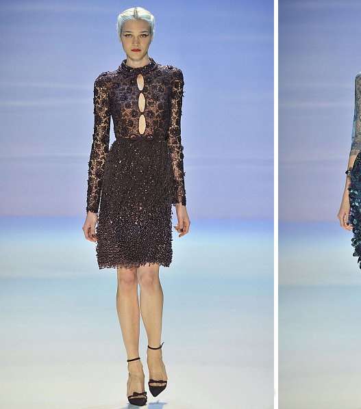 إعتمدي الفساتين القصيرة بأكمام طويلة