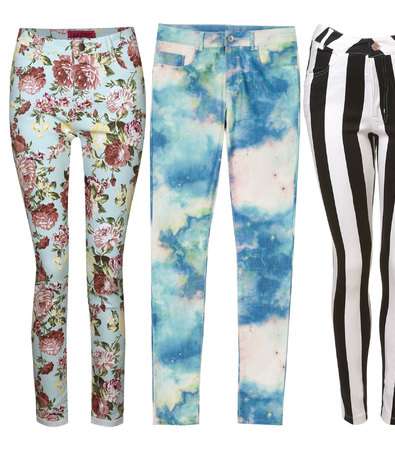 اختاري السراويل المطبّعة فهي موضة في ربيع 2013