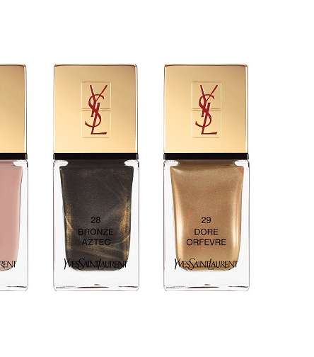 طلاء الأظافر بألوانه الهادئة من Yves Saint Laurent