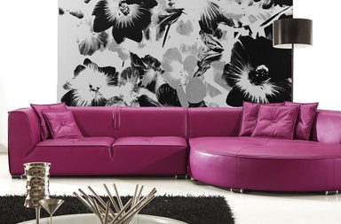 الكنبات الجلدية تزيّن منزلك