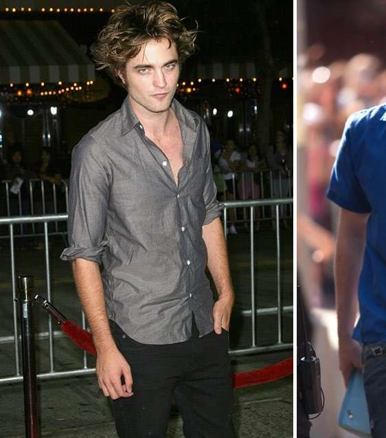 روبرت باتينسون بستايل حيويّ مع القمصان المفتوحة على الصدر 