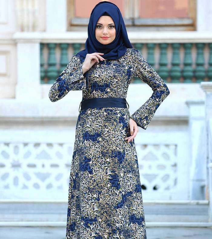 صور اروع فساتين انستقرام محجبات