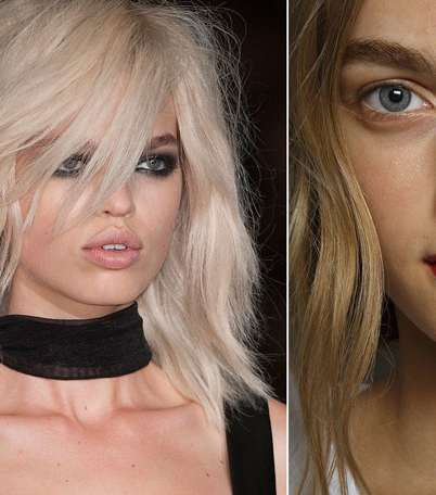 بالصور، صيحات شعر ومكياج اسبوع الموضة في لندن لربيع وصيف 2015