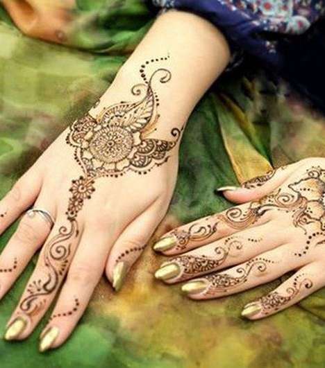 صور اجمل نقش هندي جديد للعروس