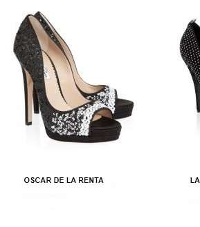 من boutique 1، اختاري حذاءك في صيف 2012 باللون الأسود والأبيض