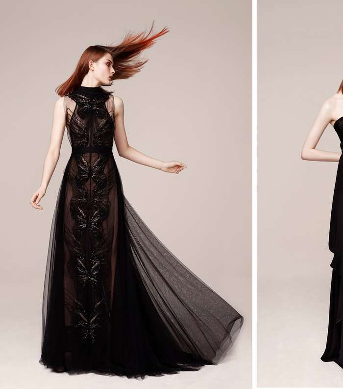تألقي في ربيع 2013 بأجمل الفساتين باللون الأسود من باسيل سودا