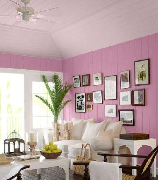 الانسجام بين السقف والغرفة أهم شروط الأسقف الملونة