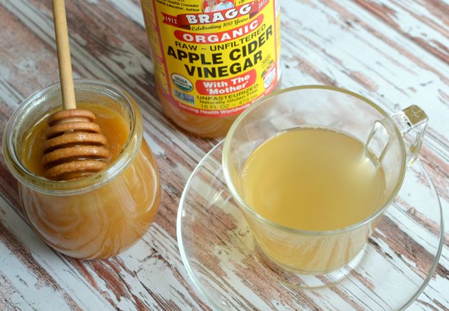 شرب خل التفاح