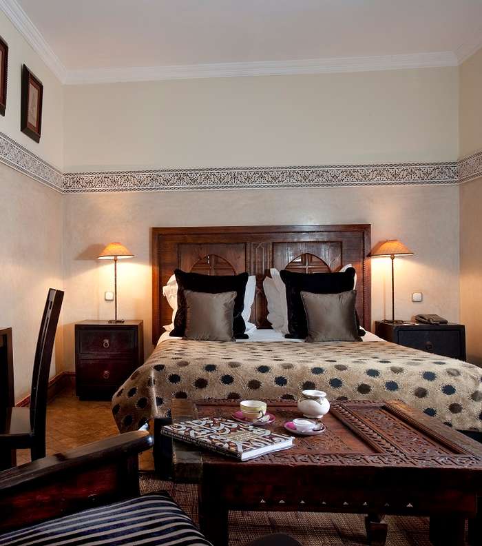 غرفة فخمة في فندق La Villa Des Orangers في مراكش