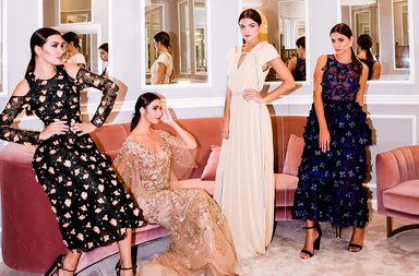 الفساتين المطرّزة والفخمة من Galeries Lafayette في دبي مول