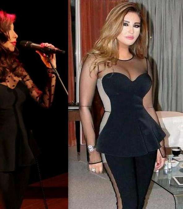 نانسي عجرم وشذى حسون ترتديان الـ Jumpsuit نفسه