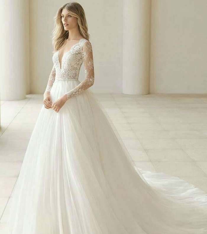 صور فساتين زفاف جميلة