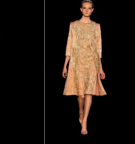 إليكِ أجمل الفساتين لشتاء 2013 من تصميم إيلي صعب