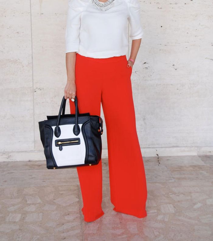 بناطيل واسعة بالموديلات