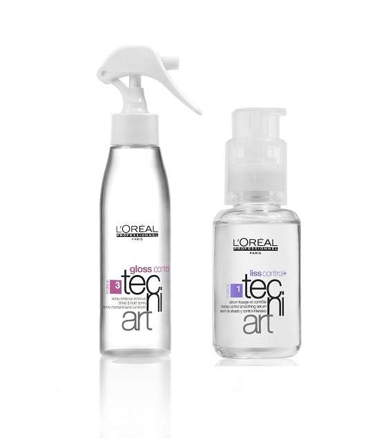 سيروم Liss Control و سبراي Gloss Control من L'Oréal Professionnel