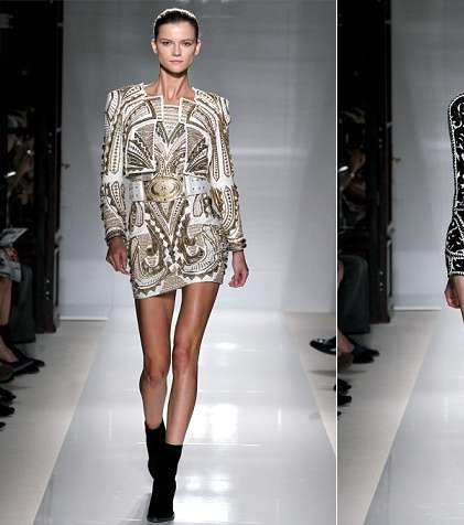تصاميم مميّزة من Balmain لربيع 2012