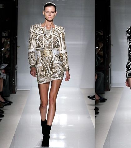 تصاميم مميّزة من Balmain لربيع 2012