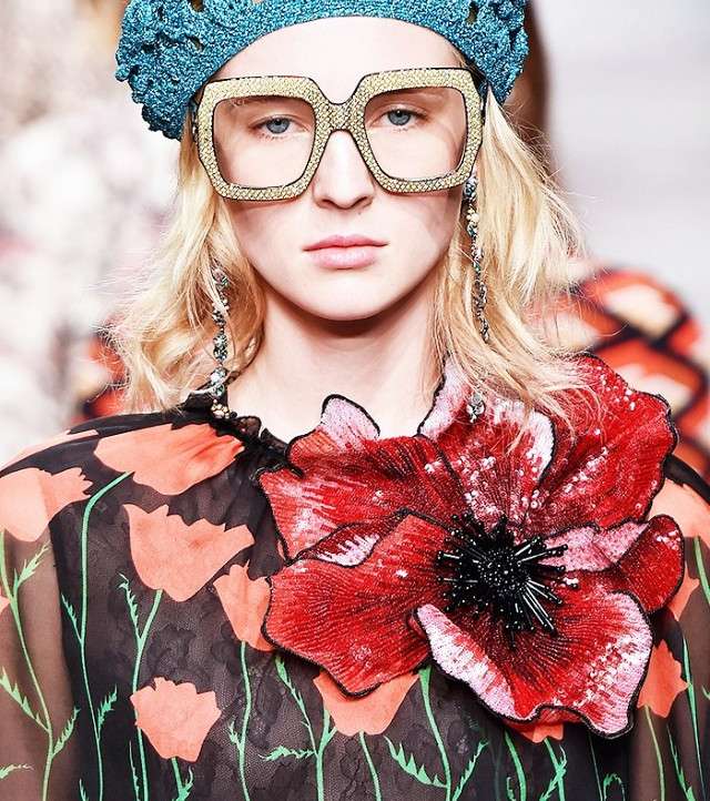 نظارات قوتشي الشمسية بالاطار العريض المعدني لصيف 2016