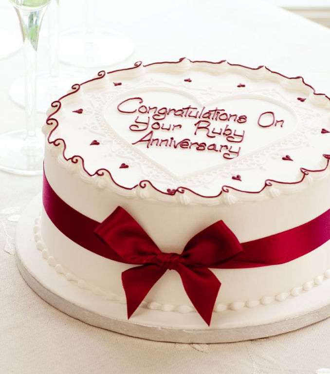 صور اجمل كيكة ذكرى زواج