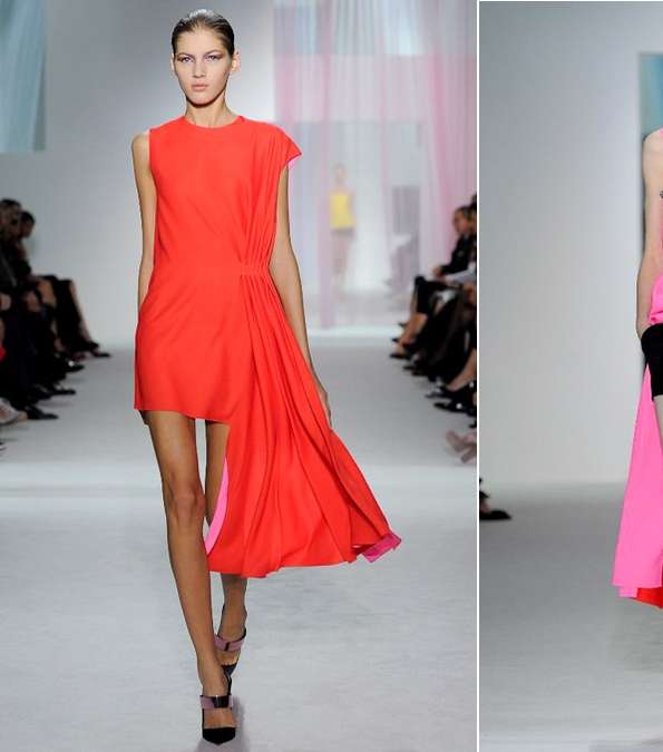 فساتين مميزة من مجموعة Dior لربيع 2013
