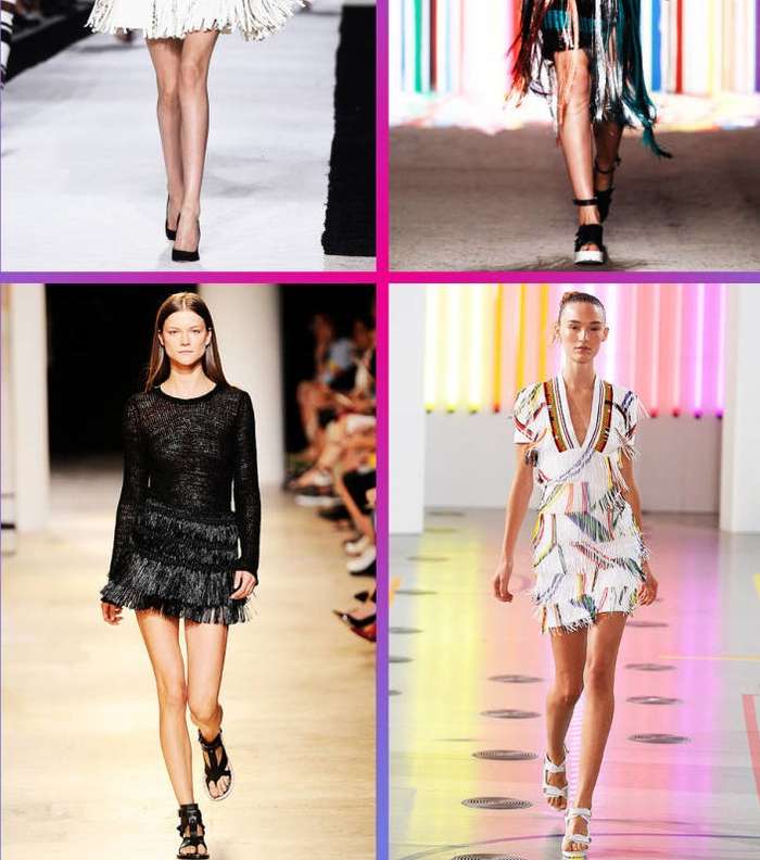 من صيحات موضة صيف 2015، الشراريب