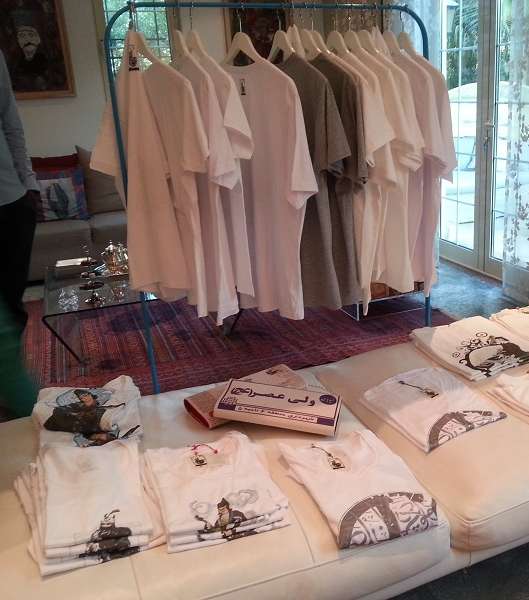 T-shirts مميّزة بأجمل الرسومات من تصميم علي روحاني