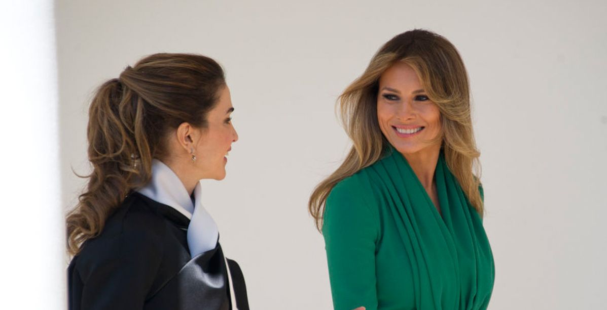هذا ما ارتدته الملكة رانيا للقاء ميلانيا ترامب