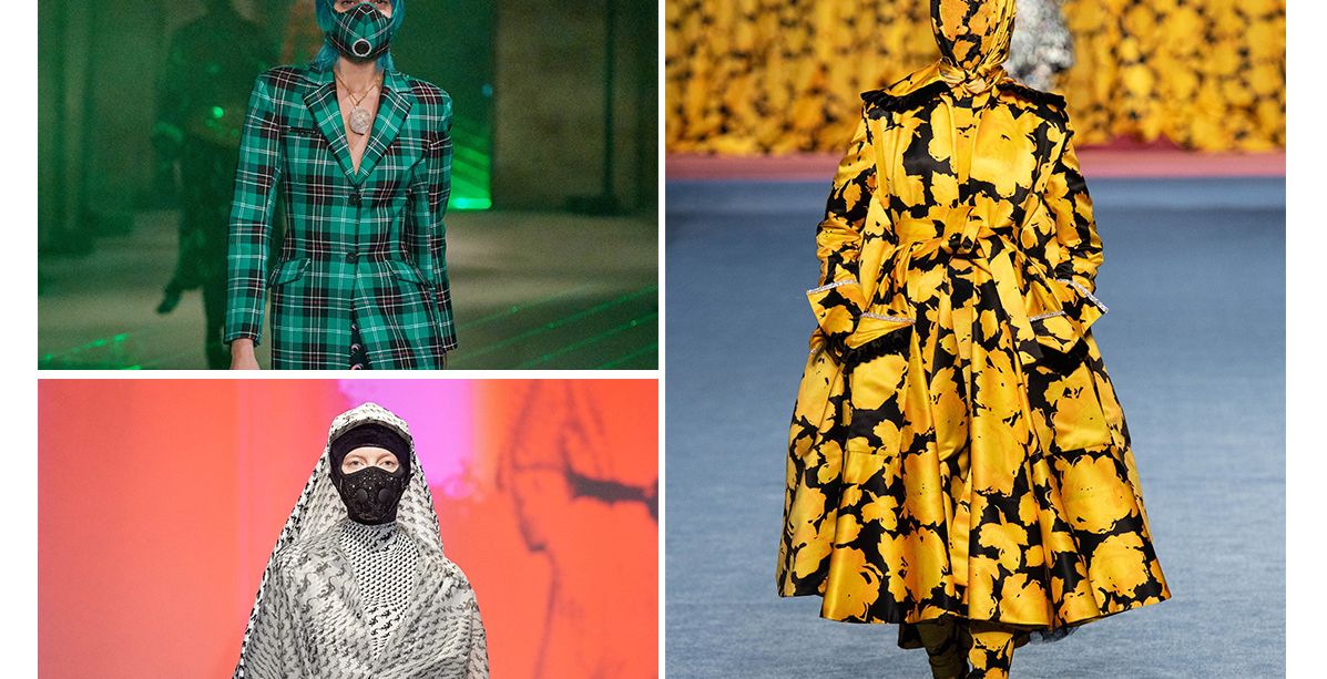 كمامات وقائية من احدث صيحة الموضة الرائجة