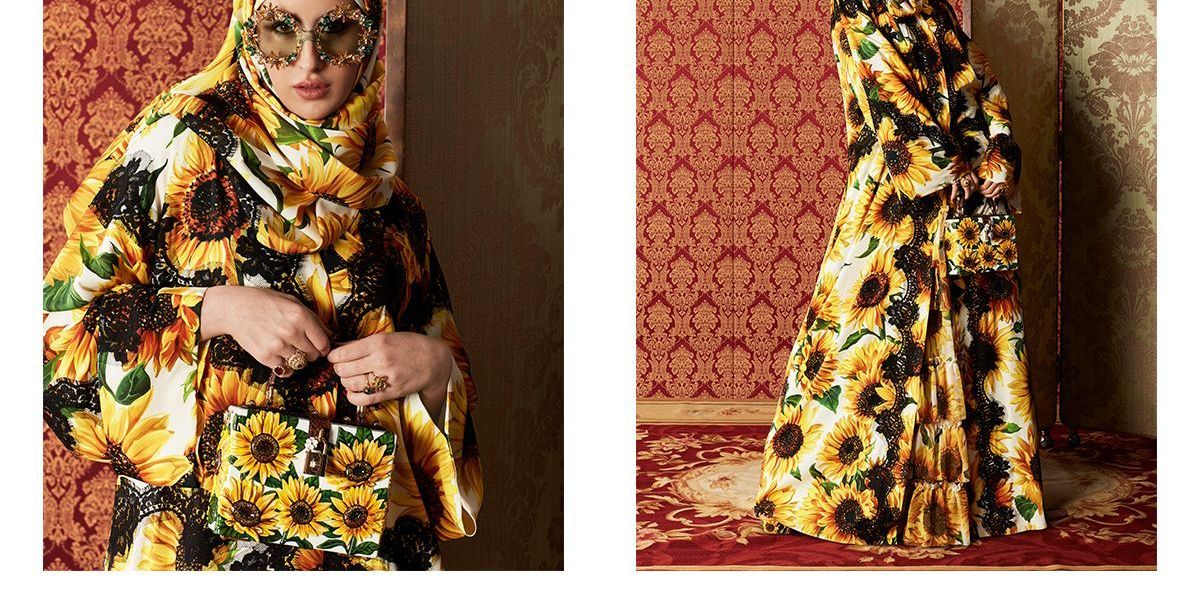 تعرفي على مجموعة العبايات الجديدة من تصميم علامة Dolce and Gabbana 