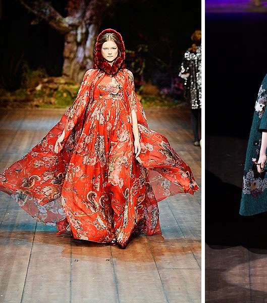 Little Red Riding Hood من تصميم Dolce & Gabbana