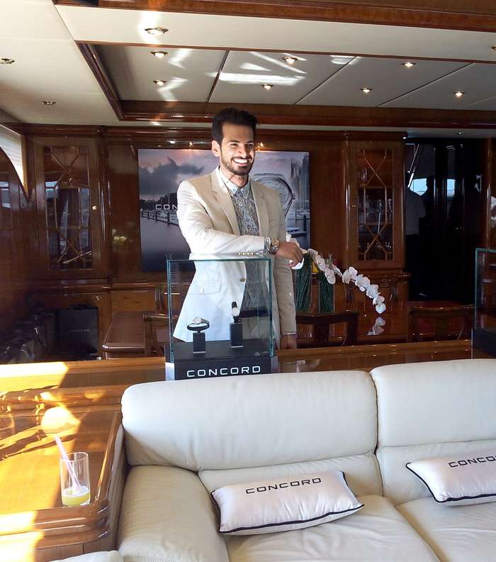 صور حفل اطلاق مجموعة ساعات Concord Mariner الحديثة