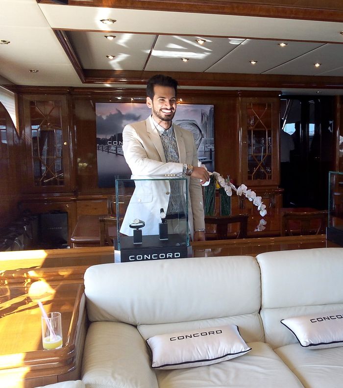 صور حفل اطلاق مجموعة ساعات Concord Mariner الحديثة