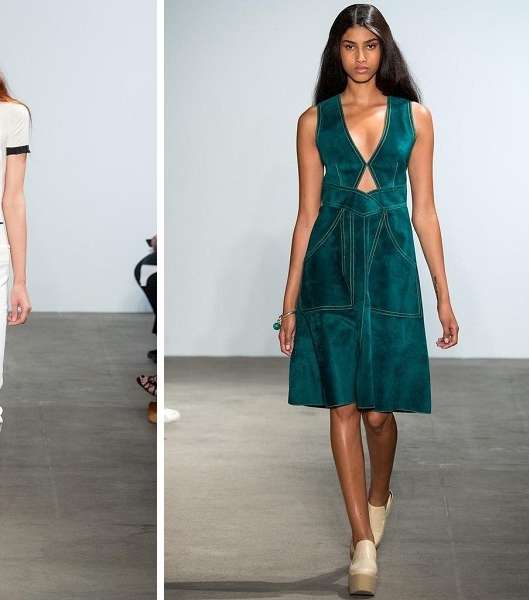 أزياء جميلة ومميّزة من تصميم Derek Lam لربيع وصيف 2015