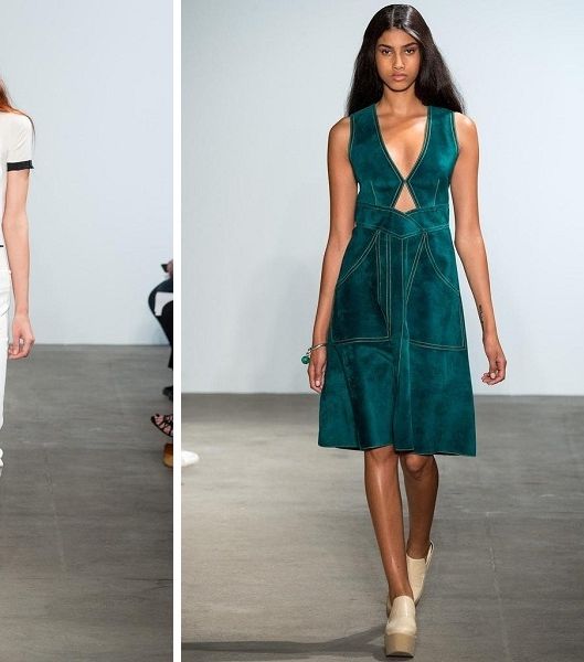 أزياء جميلة ومميّزة من تصميم Derek Lam لربيع وصيف 2015