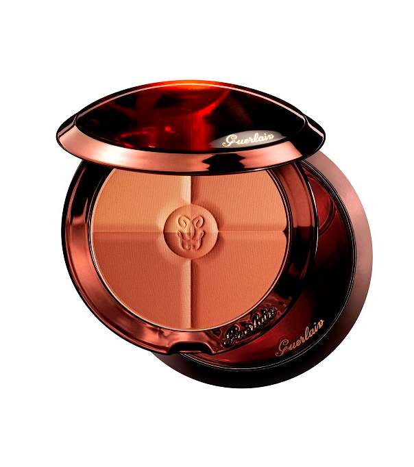 بلاش Guerlain Terracotta  4 Seasons وأحمر الشفاه Gloss Effet 3d Max  Rouge Sunny من Bourjois