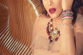 صور اجمل فساتين احلام الشامسي الجديده