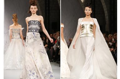 بالصور، إكتشفي مجموعة فساتين جورج شقرا لصيف 2014