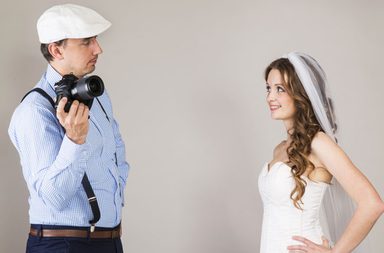 كيفية تعامل العروس مع مصور حفل الزفاف 