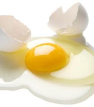 الخطوة الثالثة: البيض