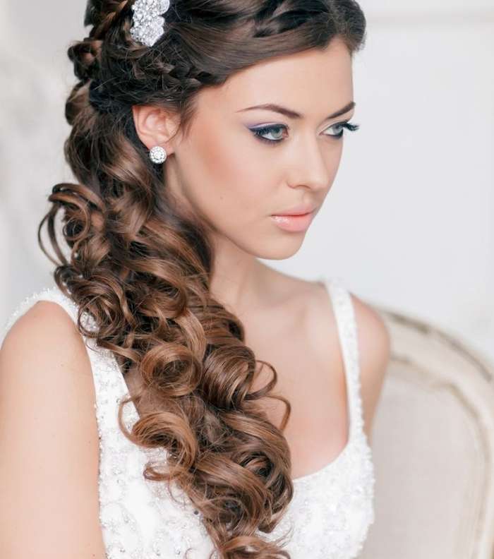 احلى تسريحات شعر عروس 2015