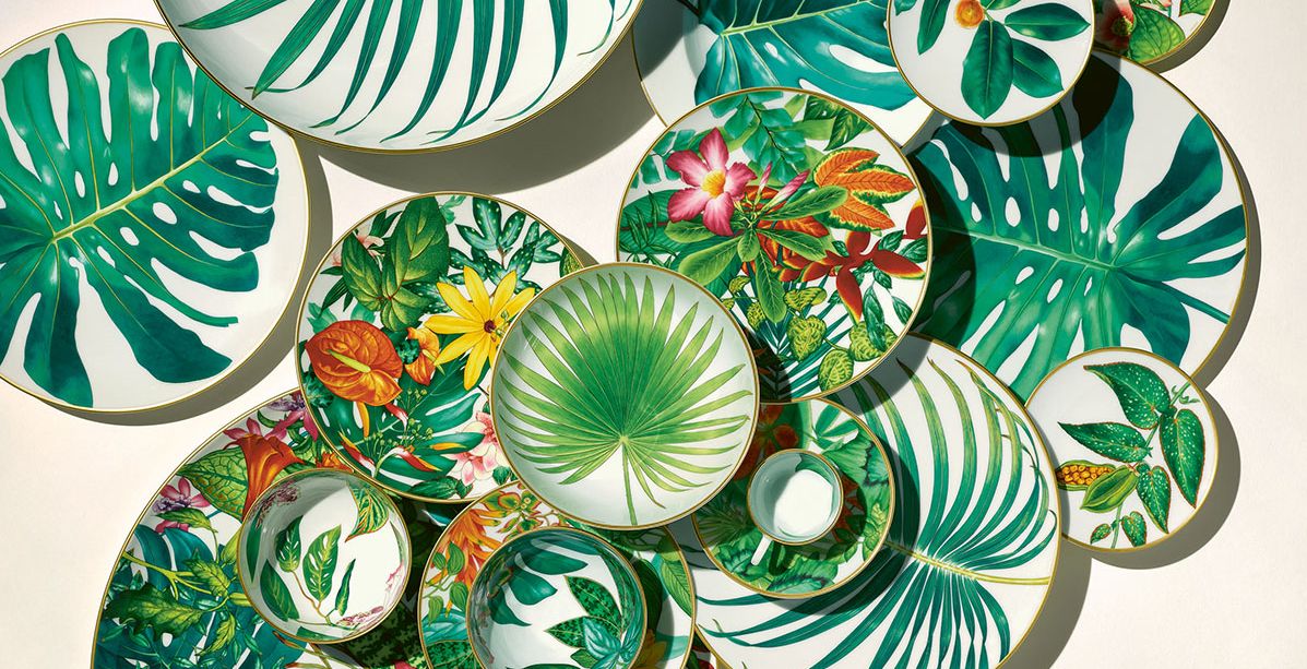 هيرمز بورسلان باسيفوليا لتزيين المائدة